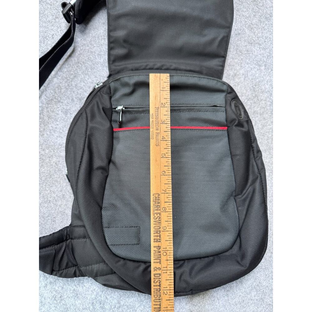 TUMI T-Tech 5104D Black Nylon One Shoulder Sling Backpack Crossbody5 - Picture 4 of 15